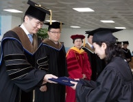 조원태 사장, 주근야독(晝勤夜讀) 정석대학 졸업생 격려