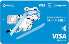 우리카드, 평창동계올림픽 기념카드 10만좌 돌파