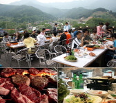 단체 레저 후 기업 워크샵…‘용문산리조트펜션’ 환상코스 눈길