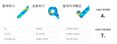 오늘(8일) 아파트투유 청약 일정, 의정부 고산 C5블럭 대방노블랜드 포함 4건...당첨자 발표 7건