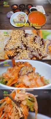 '2TV 생생정보' 대동맛지도, 강원도 속초 물회 맛집 어디?...'푸짐한 양에 활어만 써' | 포토뉴스