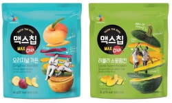 CJ제일제당, 과일·야채의 맛·영양 담은 맥스칩 2종 출시