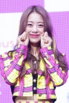 [포토] 위키미키 루아, 루아의 애교 퍼레이드 (위키미키 락앤롤 컴백 쇼케이스)