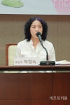 [포토] 박정숙 총감독, 잘 부탁드립니다 (순천만세계동물영화제 기자회견)