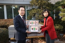 농협중앙회, 성남시 소망재활원서 온기나눔 우리 농산물 전달 행사 개최