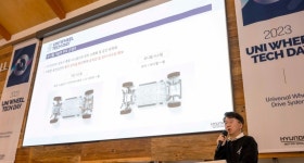 차 구동역사 바꾼다...현대차·기아, 유니휠 드라이브시스템 세계 최초 공개