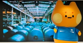 현대제철,  캐릭터 용강이 공개 소통강화