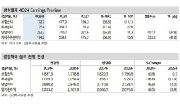 4분기 보험권 실적, 컨센서스 하향 조정 불가피- 신한