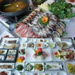 여수 맛집 새조개샤브샤브 돌산회명가