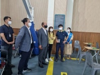 황인구 서울시의원, 고3 학생 코로나19 백신접종 격려