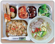 [우리 채소·과일 활용 레시피] 용화여자고등학교 식단