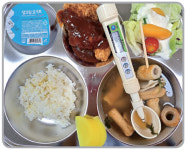 [우리 채소·과일 활용 레시피] 덕계중학교 식단