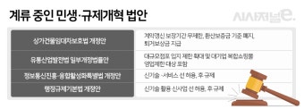 일 손 놓은 국회…민생·규제개혁 법안 줄줄이 방치