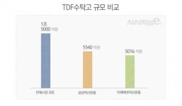 TDF 시장 각축전···'불안한 1위' 삼성운용 '뒤쫓는' 미래에셋