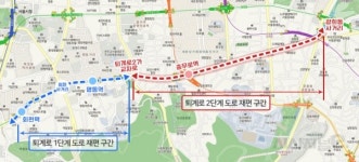 [현장] 2단계 구간 재편 앞둔 서울 퇴계로 가보니···보행 개선, 교통체증 아쉬움