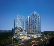 현대건설, 힐스테이트 과천 중앙 오피스텔 분양