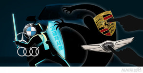 독일車 3인방 아성 무너지나···제네시스·포르쉐 급부상