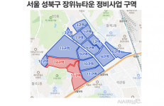 희비 엇갈린 장위뉴타운···건축심의 통과 14구역 vs 송사 휘말린 15구역