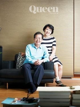 자유한국당 대선 후보, 홍준표 이순삼 부부 인터뷰