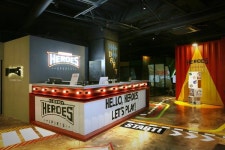 튀어야 산다! 레전드 스포츠 히어로즈 이색 놀이 공간으로 화제