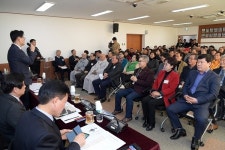 김정섭 공주시장, 반포면 방문해 시민과의 대화 가져