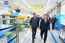 송기섭 진천군수, 기업체 생산현장 방문…애로사항 청취