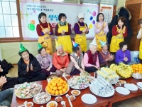 바르게살기운동 통영시 여성회, 당동 경로당 중식 봉사 실시