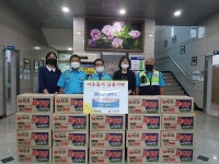 홍천군모범운전자회, 취약계층에 라면 기탁