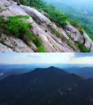[영상앨범 산] 영동 갈기산 거쳐 충북 설악산 천태산 산행…초록과 은빛 산수화 담다