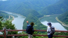 [영상앨범 산] 대청호오백리길, 대추나무길~부소담악길~한반도길 여정