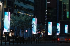 강남구, 강남대로에 미디어폴 G-LIGHT 새롭게 밝힌다