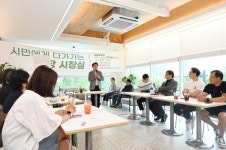 김동근 의정부시장, 새롬마을에서 현장시장실 열어 주민들과 소통