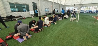 파주시, 공공체육시설 현업 근로자 대상 응급 처치 교육 실시