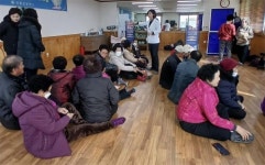 장흥군, 장흥군 보건소, 마을 경로당 건강 지키기 결핵검진 시작하다