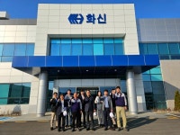 영천시, 한국폴리텍대학 로봇캠퍼스 임직원의 (주)화신 방문 환영