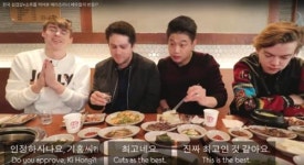 식지않는 흥행 ‘메이즈러너’ 배우 3인방과 영국 남자 조쉬, ‘고반식당’에서 먹방 진행