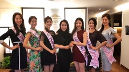 미스코리아 미스서울, 더트리니티스파 한남점 방문