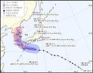8호태풍 프란시스코 경로는? 오후 3시 북상 7일 밤 속초 지나