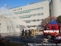 수원남부소방서장,  ESS에너지저장장치 현장대응훈련 실시