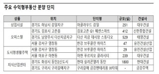 역대 최저금리 속 6.17규제 피한 수익형부동산에 시중 유동자금 몰리기 시작