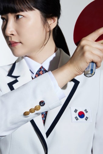 스파오, 파리 패럴림픽 한국선수단 '클래식 단복' 공개