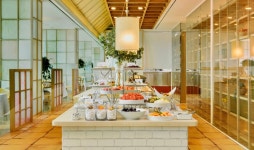 한화푸드테크 워킹온더클라우드, 저녁 샐러드 뷔페 프로모션