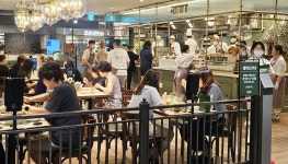 NC강서점에 문 연 뷔페형태 피자몰 핫플레이스 예감