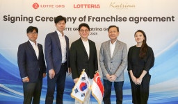 롯데리아 싱가포르 진출... 내년 2월 1호점 오픈