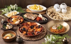 한무컨벤션 직원식당(호텔오크우드) | "한무컨벤션이 운영하는 호텔 세곳서 '3色 봄캉스' 하세요"