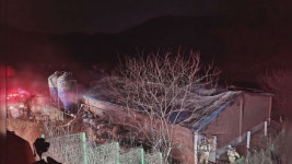 철원군 갈말읍 돼지 농장 불.. 새끼 돼지 900마리 폐사
