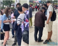 [현장] 잠실야구장 앞 서성이는 노인들, 지금도 암표 거래 여전