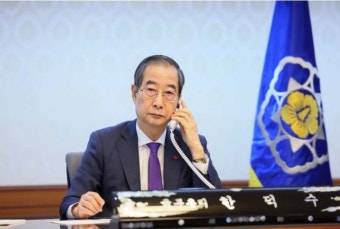 한덕수 권한대행, 美 바이든 대통령과 통화해 한미동맹-북핵문제 등 협의  | 바이든 