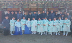 순천향교, 황전면 학산사에서 석채례 봉행