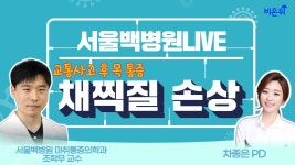 [마취통증의학과 LIVE] ‘교통 사고 후 목 통증: 채찍질 손상’ (서울백병원 마취통증의학과 조학무 교수 & 차종은 PD)